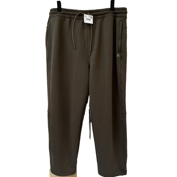 American Eagle Men's Active 24/7 Jogger Brown Olive Sweatpants Jogger NEW size L - Picture 1 of 14